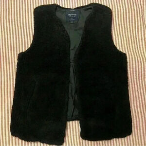 Faux Shearling Madewell Vest